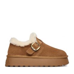 Śniegowce Badura. Brązowe śniegowce i trapery damskie Badura. Za 199.99 zł.