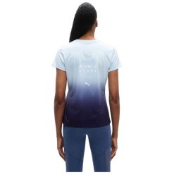 Koszulka treningowa damska PUMA Hyrox Poly Graphic Tee 64. Brązowe koszulki sportowe damskie Puma, m, bez wzorów, z materiału, bez kołnierzyka, bez ramiączek, na fitness i siłownię. Za 119.99 zł.