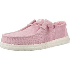 HEYDUDE Damskie Mokasyny Wendy Stretch Sox. Czerwone mokasyny damskie Hey dude, z materiału. Za 259.00 zł.