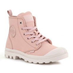 Buty Palladium Pampa Hi Zip Sl Shoes 97224-613-M różowe. Czerwone trampki i tenisówki damskie bez wzorów, z materiału, bez zapięcia. Za 599.46 zł.