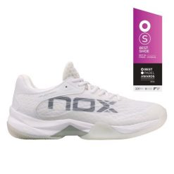 Buty halowe Nox At10 Lux. Czarne obuwie sportowe damskie NOX, bez wzorów. W wyprzedaży za 497.90 zł.