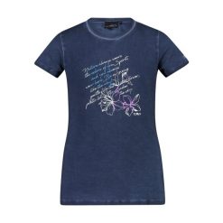 Bawełniany T-shirt dla dziewczynki CMP. Niebieskie t-shirty i topy dla dziewczynek CMP, bez wzorów, z bawełny, bez ramiączek. Za 110.50 zł.