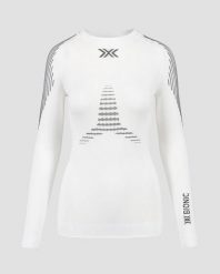 Koszulka damska X-Bionic Invent Shirt Ls White W300. Białe koszulki sportowe damskie X Bionic, l, bez wzorów, ze skóry, bez kołnierzyka, bez ramiączek, na fitness i siłownię. Za 459.99 zł.