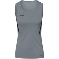 Dziewczęca koszulka typu tank top Jako top Challenge. Czarne t-shirty i topy dla dziewczynek Jako, bez wzorów, z materiału, bez ramiączek. Za 88.00 zł.