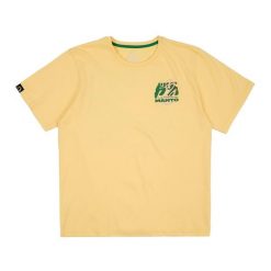 Koszulka damska MANTO Harmony Oversize. Żółte obuwie sportowe damskie Manto, bez wzorów, na fitness i siłownię. Za 89.99 zł.