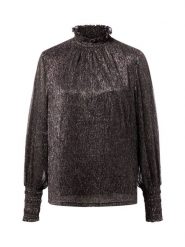 MOS MOSH Bluzka - MMXimena Kobiety szary, S. Szare bluzki damskie Mos Mosh, s, bez wzorów, z syntetyku, bez kołnierzyka, bez ramiączek. Za 329.95 zł.