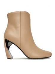 United Nude Botki Zuma Bootie Hi 1095293216 Beżowy. Brązowe botki damskie United Nude, ze skóry, bez obcasa, na słupku, bez zapięcia. Za 1,299.00 zł.