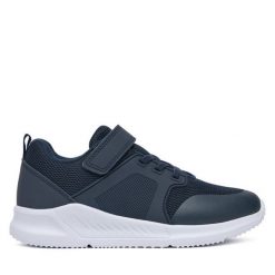 Sneakersy Action Boy. Niebieskie trampki i tenisówki chłopięce Action Boy, bez wzorów, bez zapięcia. Za 89.99 zł.