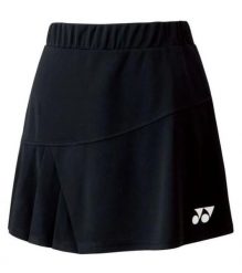Spódniczka tenisowa damska Yonex Tournament. Czarne spódnice damskie YONEX, l, bez wzorów, z materiału, dopasowane. Za 149.99 zł.