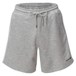 Shorty Męskie Logo Ichiro. Szare krótkie spodenki sportowe męskie IGUANA, m, bez wzorów, trekkingowe. Za 155.99 zł.