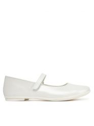 Primigi Baleriny 7927800 M Biały. Białe baleriny dziewczęce Primigi, bez wzorów, ze skóry, bez zapięcia. Za 189.99 zł.