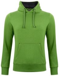 Clique Classic Hoody Women bluza z kapturem green melange. Zielone bluzy damskie CLIQUE, l, bez wzorów, z bawełny, z kapturem. Za 212.22 zł.