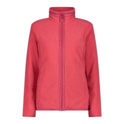 Bluza damska turystyczna CMP 34H0496. Czerwone bluzy sportowe damskie CMP, xs, bez wzorów, bez kaptura, trekkingowe. Za 412.95 zł.