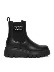 DeeZee Botki CEO-CS6620-01 Czarny. Czarne botki dziewczęce DeeZee, z materiału, bez zapięcia. Za 149.99 zł.