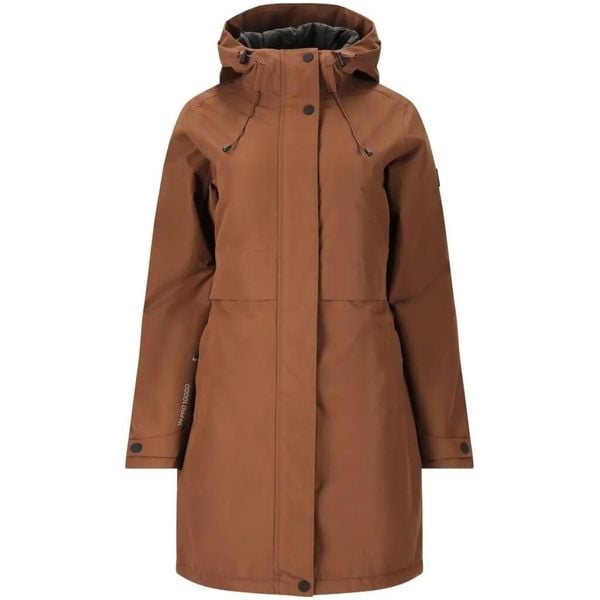 Parka dla kobiet Whistler Mullie V2 10000. Czerwone kurtki damskie Whistler, l, bez wzorów, z materiału, eleganckie, bez kaptura. Za 383.00 zł.