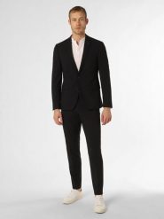 Finshley & Harding London garnitur Mężczyźni Slim Fit Sztuczne włókno niebieski, 42. Niebieskie garnitury męskie Finshley & Harding London, bez wzorów, z włókna, eleganckie. Za 1,499.00 zł.