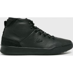 Lacoste - Buty Explorateur Classic. Czarne buty sportowe męskie Lacoste, z materiału. Za 599.90 zł.