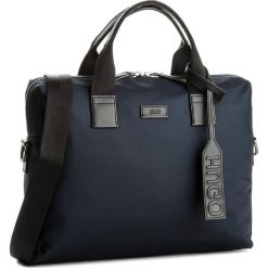 Torba BOSS - Capital_S 50379654 409. Niebieskie torby sportowe męskie Boss, z materiału. W wyprzedaży za 599.00 zł.