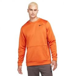Bluzy sportowa męska Nike Therma. Brązowe bluzy męskie Nike, m, bez wzorów, bez kaptura. Za 289.00 zł.