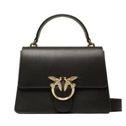 Torebka PINKO. Czarne torebki do ręki damskie Pinko, bez wzorów, klasyczne, bez dodatków. Za 1,759.00 zł.