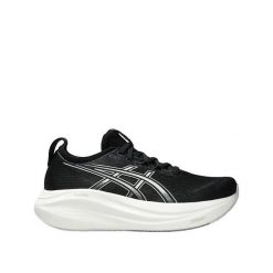 Buty do biegania Asics Gel-Nimbus 27 Kobieta Czarny. Czarne obuwie sportowe damskie Asics, bez wzorów, z kauczuku, do biegania. Za 1,010.20 zł.
