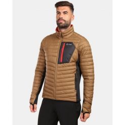 Męska ocieplana kurtka Kilpi ACTIS-M. Brązowe kurtki męskie Kilpi, m, bez wzorów, bez kaptura. Za 525.33 zł.