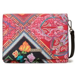 Desigual Torebka Damska Bols Folklore Cards, Czerwona. Torebki do ręki damskie marki Desigual. W wyprzedaży za 179.00 zł.