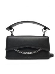 KARL LAGERFELD Torebka A1W30446 Czarny. Czarne torebki do ręki damskie KARL LAGERFELD, bez wzorów, ze skóry, bez dodatków. Za 759.99 zł.