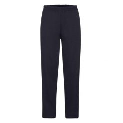 Męskie Spodnie Do Biegania Z Otwartym Dołem. Niebieskie spodnie sportowe męskie Fruit of the Loom, na lato, m, bez wzorów, do biegania. Za 71.99 zł.