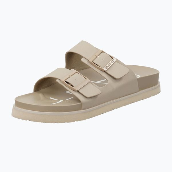 Klapki męskie GANT Palbuddy. Brązowe klapki męskie GANT, z gumy. Za 269.99 zł.