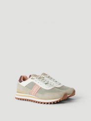 Bjorn_borg DASH buty do biegania LIGHT GREY - OLD PINK. Szare obuwie sportowe damskie Björn Borg, bez wzorów, do biegania. Za 423.50 zł.