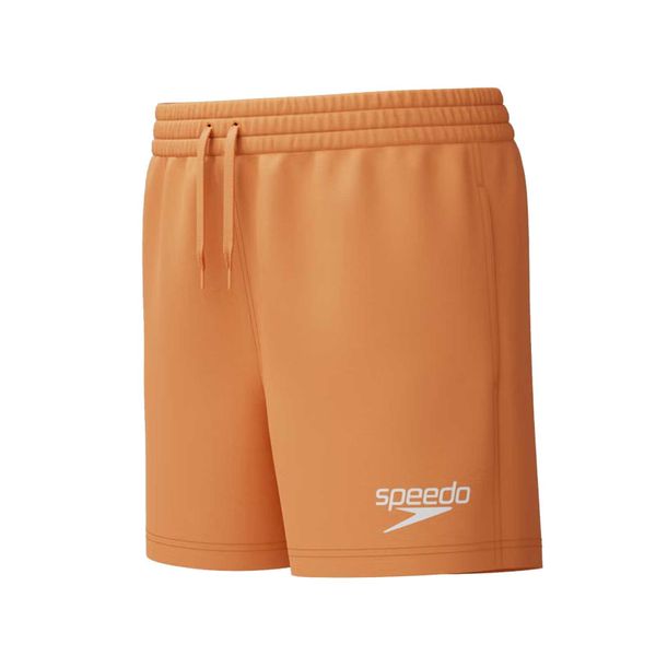Szorty kąpielowe dziecięce Speedo Essential 13". Brązowe spodenki dla dziewczynek Speedo, bez wzorów, z materiału, młodzieżowe. Za 52.99 zł.