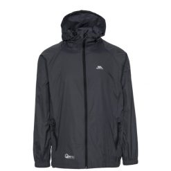 Kurtka Trespass Qikpac – unisex Packaway Jkt Flint. Szare kurtki sportowe damskie Trespass, na lato, bez wzorów, bez kaptura, do jazdy konnej. Za 282.99 zł.