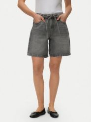 Vero Moda Szorty jeansowe Wien 10341837 Szary Relaxed Fit. Szare szorty damskie Vero Moda, xs, bez wzorów, z bawełny. Za 159.99 zł.