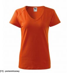 MALFINI - ADLER - Koszulka damska, 180 g/m, pomarańczowy L. Brązowe t-shirty damskie Malfini, l, bez wzorów, bez kołnierzyka. Za 34.65 zł.