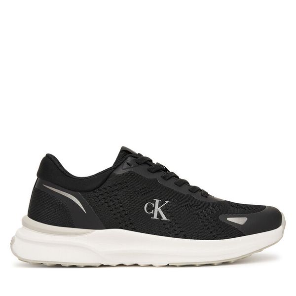 Sneakersy Calvin Klein. Czarne trampki i tenisówki chłopięce Calvin Klein, bez wzorów, bez zapięcia. Za 252.99 zł.