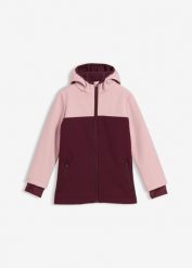 Hydrofobowa kurtka softshellowa z ocieplaniem. Czerwone kurtki i płaszcze dla dziewczynek bonprix, bez wzorów, bez kaptura. Za 149.99 zł.