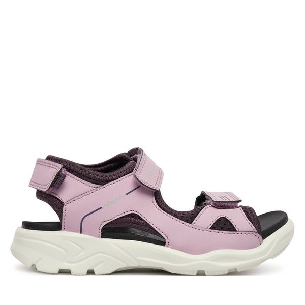 Sandały ECCO. Czerwone sandały dziewczęce ecco, bez zapięcia. Za 299.99 zł.