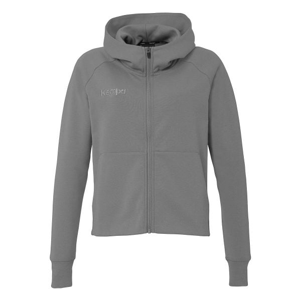 Damska bluza z kapturem na zamek Kempa STMNT. Brązowe bluzy damskie Kempa, xs, bez wzorów, z kapturem. Za 315.30 zł.