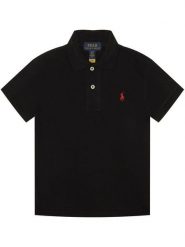 Polo Ralph Lauren Polo Core Replen 322603252001 Czarny Regular Fit. Czarne t-shirty dla chłopców Polo Ralph Lauren, bez wzorów, z bawełny, bez ramiączek. Za 209.99 zł.