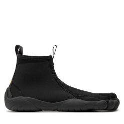 Buty do sportów wodnych Vibram Fivefingers. Czarne klapki damskie Vibram Fivefingers, bez wzorów, sportowe, bez obcasa. Za 359.99 zł.