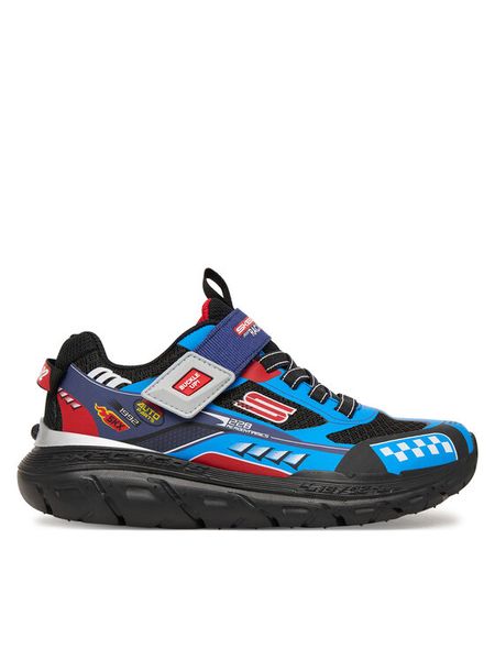 Skechers Sneakersy 402303L/BLRD Niebieski. Niebieskie buty sportowe chłopięce Skechers, bez wzorów, z materiału, bez zapięcia. Za 159.99 zł.
