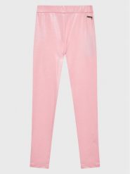 Guess Legginsy J3RB05 KBL40 Różowy Slim Fit. Czerwone legginsy dla dziewczynek Guess, z aplikacjami, z syntetyku. Za 169.99 zł.