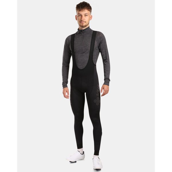 Męskie spodnie kolarskie Kilpi MOVI-M. Czarne buty sportowe męskie Kilpi, m, bez wzorów, rowerowe. Za 370.41 zł.
