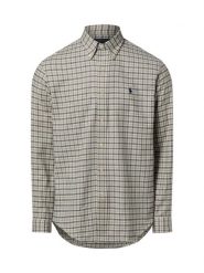 Polo Ralph Lauren Męska koszula flanelowa Mężczyźni Modern Fit Bawełna beżowy|niebieski w kratkę, XXL. Brązowe koszule męskie Polo Ralph Lauren, m, bez wzorów, z bawełny, bez kołnierzyka, bez ramiączek. Za 499.95 zł.