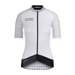 Damski jersey Bioracer Epic. Białe koszulki sportowe damskie BIORACER, bez wzorów, z jersey, bez kołnierzyka, bez ramiączek, rowerowe. Za 443.00 zł.