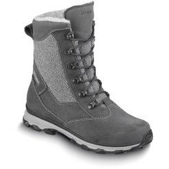 Buty zimowe damskie MEINDL Samnaun Lady GTX. Szare trekkingi damskie Meindl, na zimę, przed kolano, trekkingowe, gore-tex. Za 1,249.00 zł.