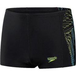 Dziecięce kąpielówki Speedo Eco Plastisol Placem Aqsh. Czarne kąpielówki dla chłopców Speedo, bez wzorów, z poliesteru, długie. Za 152.00 zł.
