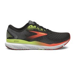 Buty do biegania męskie Brooks Ghost 16. Czarne buty sportowe męskie Brooks, z materiału, bez zapięcia, do biegania. Za 827.00 zł.