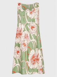 Cyberjammies Koszula nocna Sage 9586 Zielony Regular Fit. Zielone piżamy damskie Cyberjammies, bez wzorów, z bawełny, bez ramiączek. Za 179.99 zł.